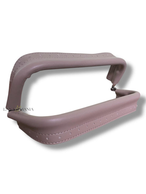 Chiusura a molla con rivestimento in ecopelle