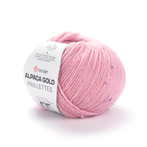 Yarnart Alpaca Gold Paillettes - alpaca