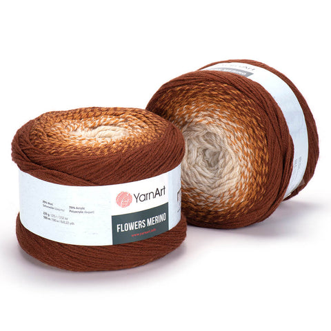 YarnArt Flowers Merino - misto lana