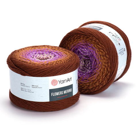 YarnArt Flowers Merino - misto lana