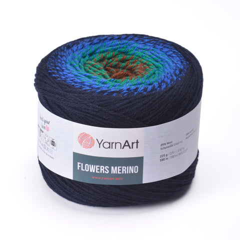 YarnArt Flowers Merino - misto lana