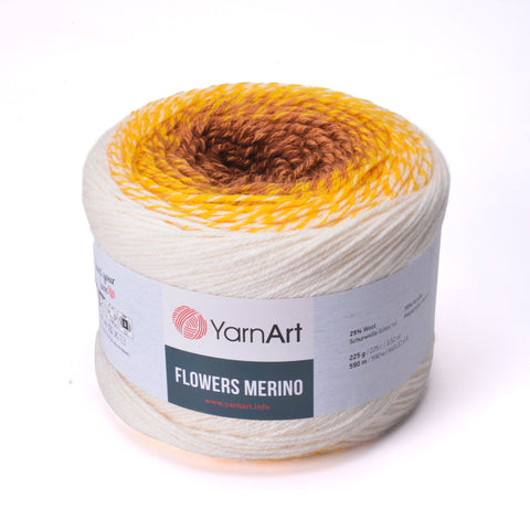 YarnArt Flowers Merino - misto lana