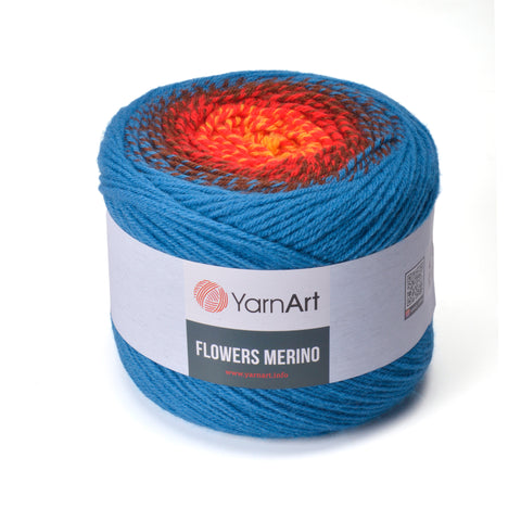 YarnArt Flowers Merino - misto lana