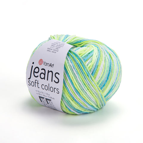 YarnArt Jeans Soft Colors -  misto acrilico