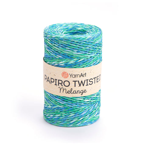 YarnArt Papiro Twisted Mélange - rafia