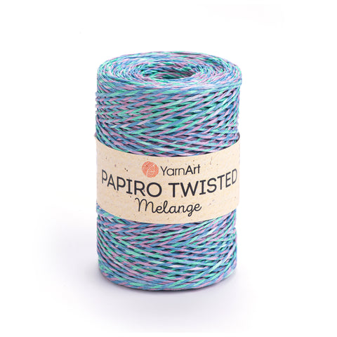 YarnArt Papiro Twisted Mélange - rafia