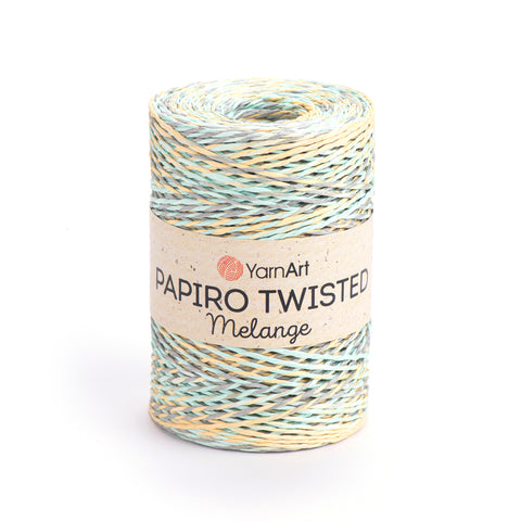 YarnArt Papiro Twisted Mélange - rafia