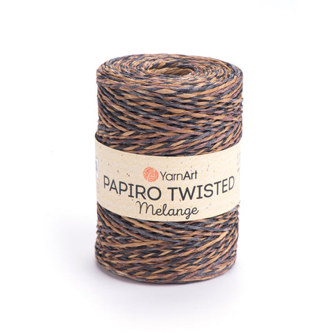 YarnArt Papiro Twisted Mélange - rafia