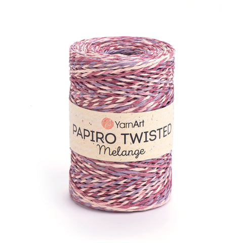YarnArt Papiro Twisted Mélange - rafia