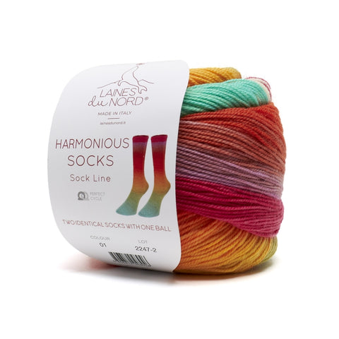 Laines du Nord Harmonious Socks - misto lana