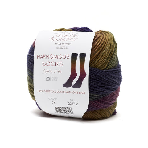 Laines du Nord Harmonious Socks - misto lana