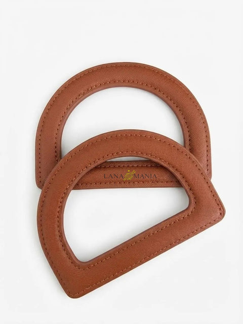Manici per borsa ovali in ecopelle